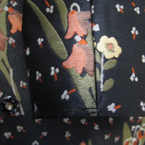 RED VALENTINO Blooming Garden Jacquard Coat - Picture 11 of 11